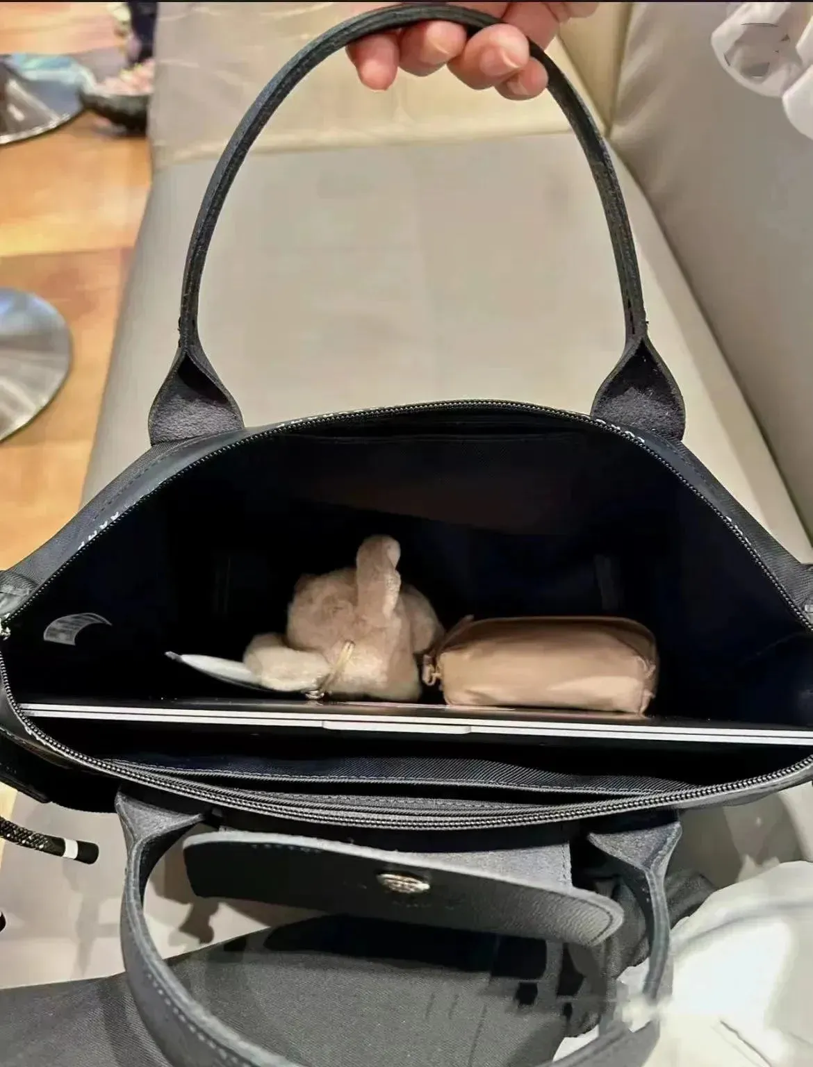 Detachable Strap Dumpling Tote Bag