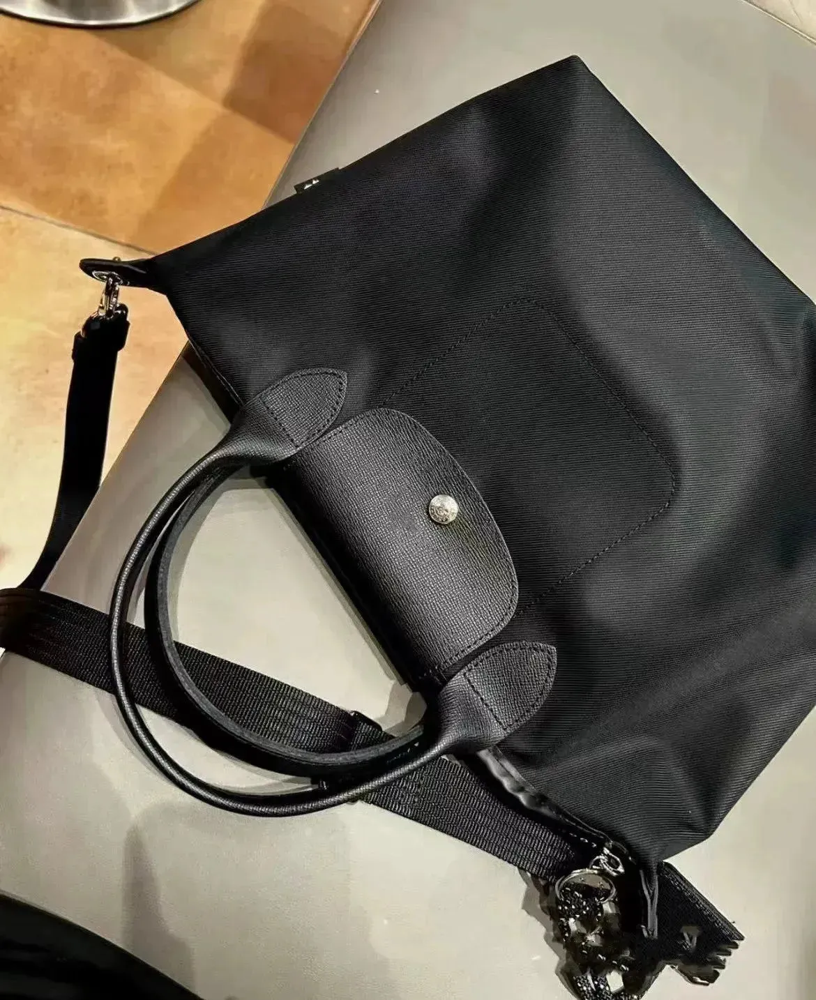 Detachable Strap Dumpling Tote Bag