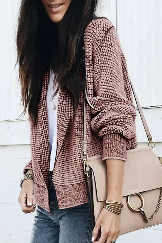 fashionsarah Gray and White Duster Cardigan