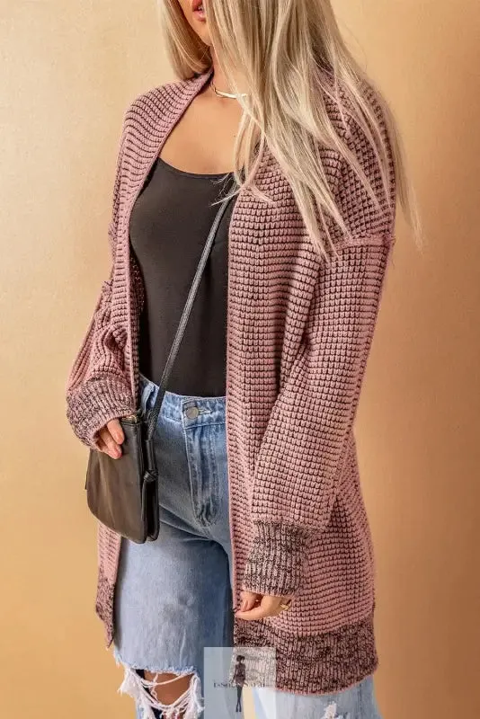 fashionsarah Gray and White Duster Cardigan