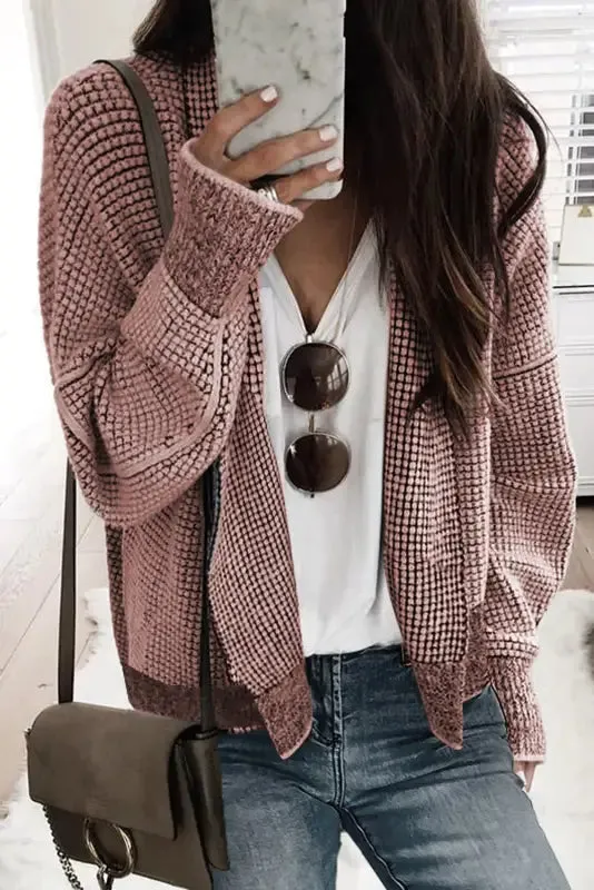 fashionsarah Gray and White Duster Cardigan