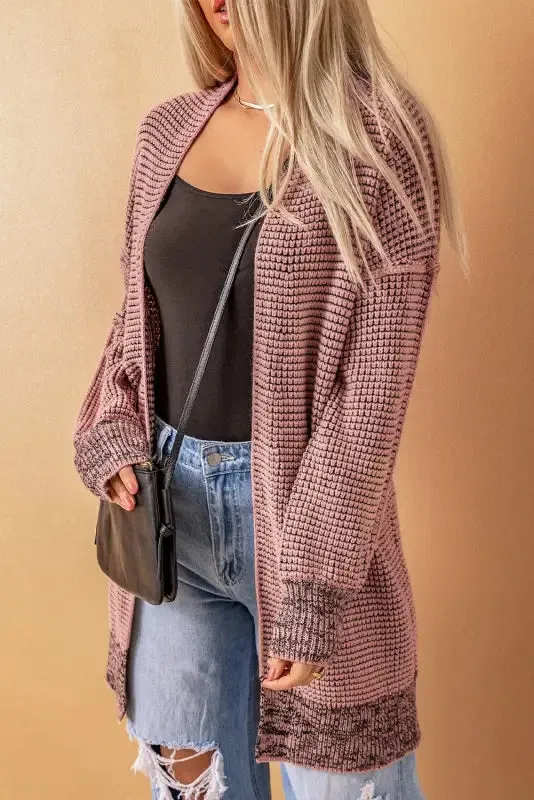 fashionsarah Gray and White Duster Cardigan