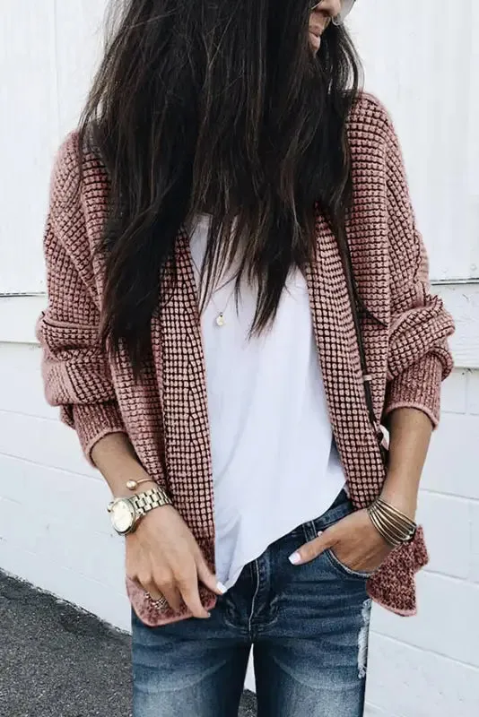 fashionsarah Gray and White Duster Cardigan