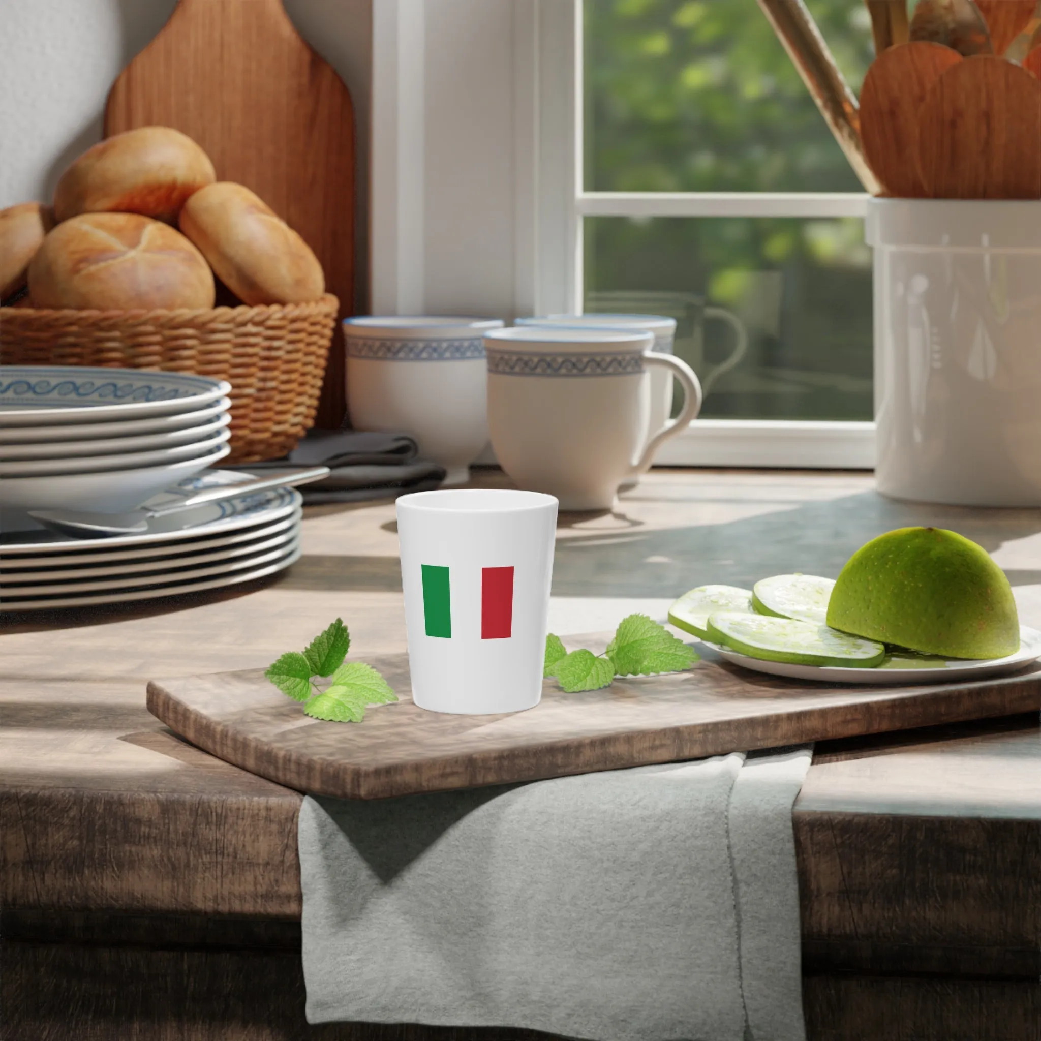 Italian Flag Shot Glass - Perfect for Celebrations and Gatherings