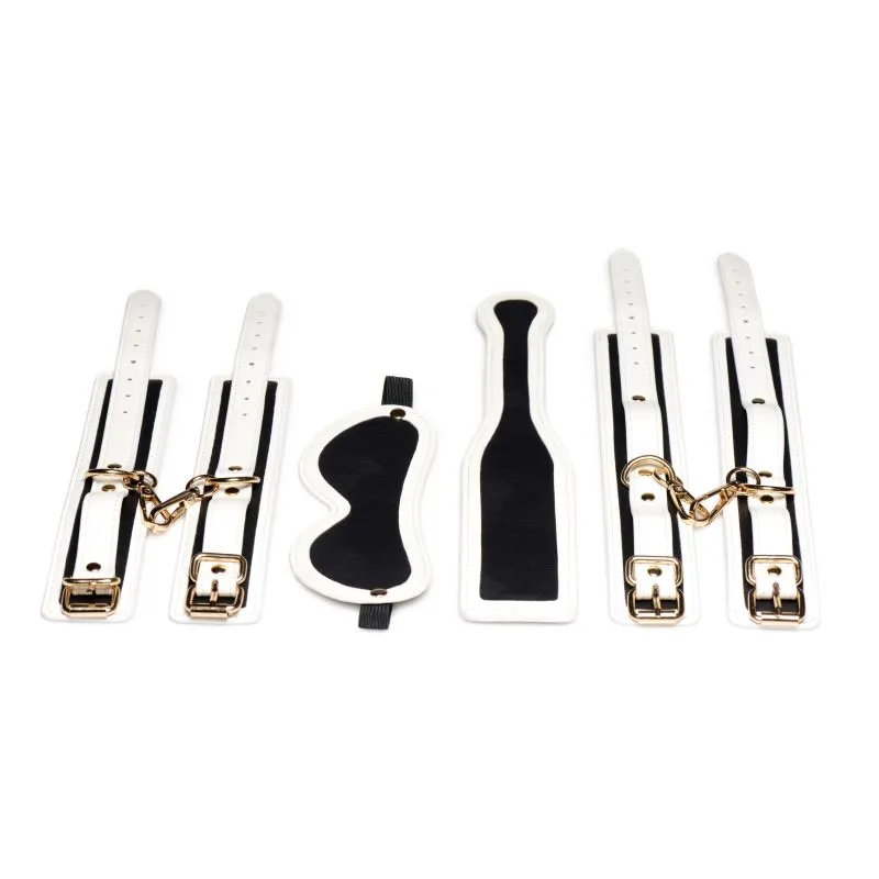 Kink In the Dark Glowing Bondage Set Flouro Green
