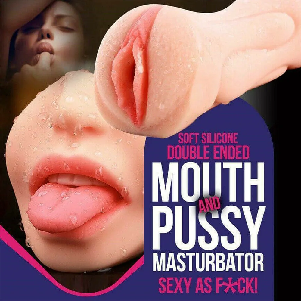 Libra Double Ended Male Masturbator Vagina Oral Sex Stroker Pocket Pussy