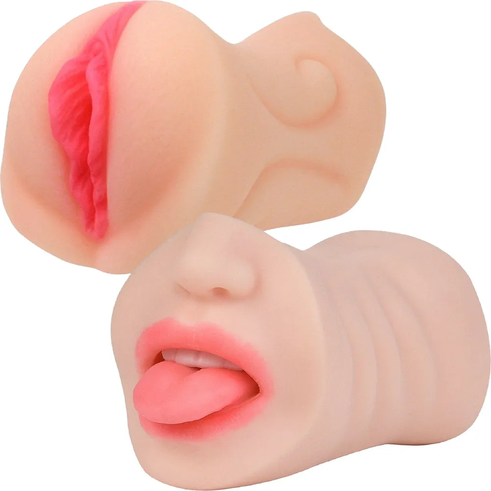 Libra Double Ended Male Masturbator Vagina Oral Sex Stroker Pocket Pussy