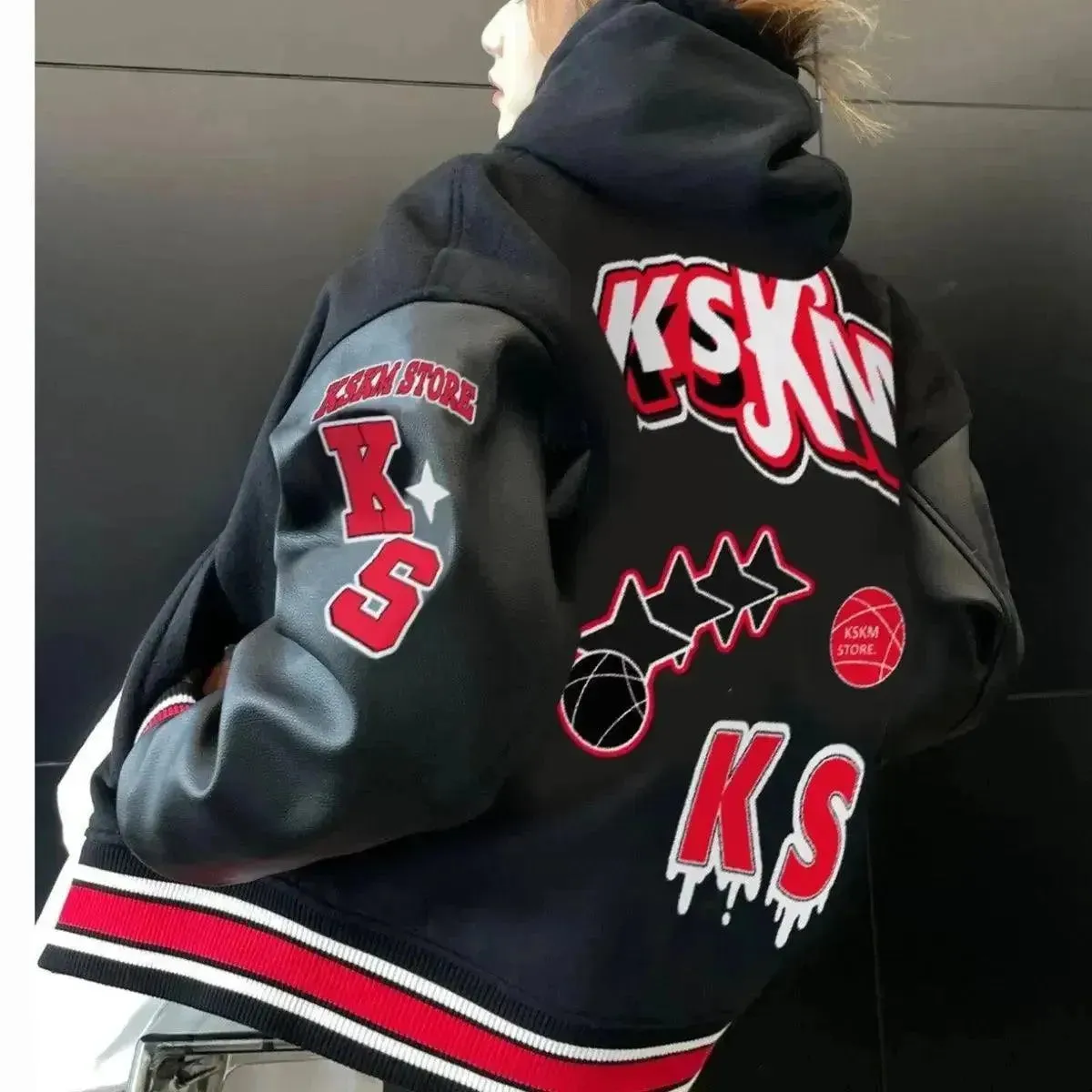 Men's Y2K Retro Varsity Jacket