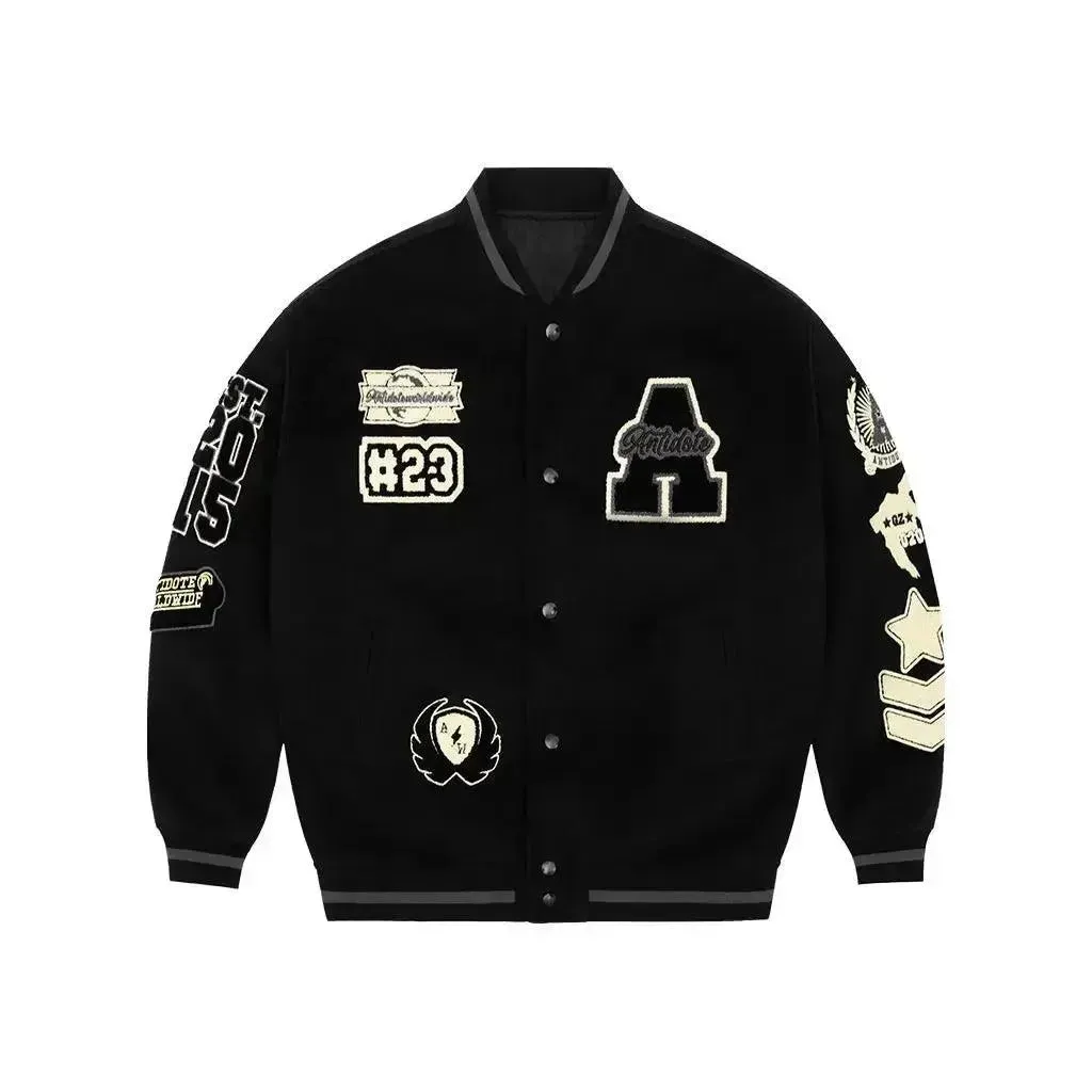 Men's Y2K Retro Varsity Jacket