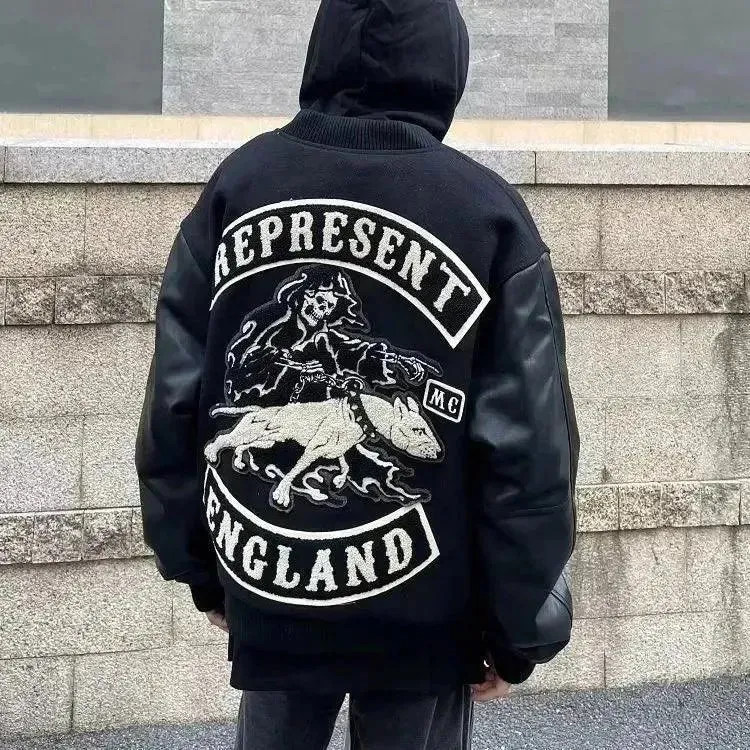 Men's Y2K Retro Varsity Jacket