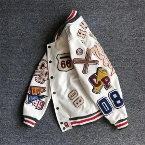 Men's Y2K Retro Varsity Jacket