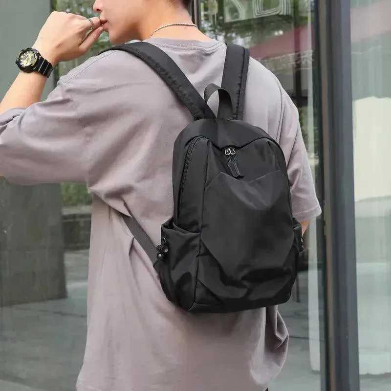 Mini Men's Fashion Canvas Backpack