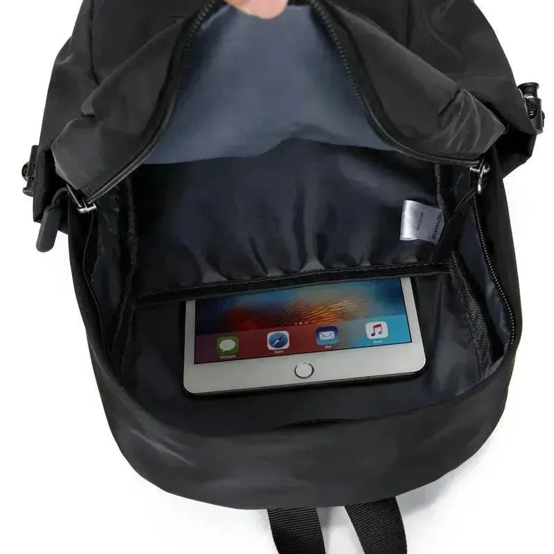 Mini Men's Fashion Canvas Backpack
