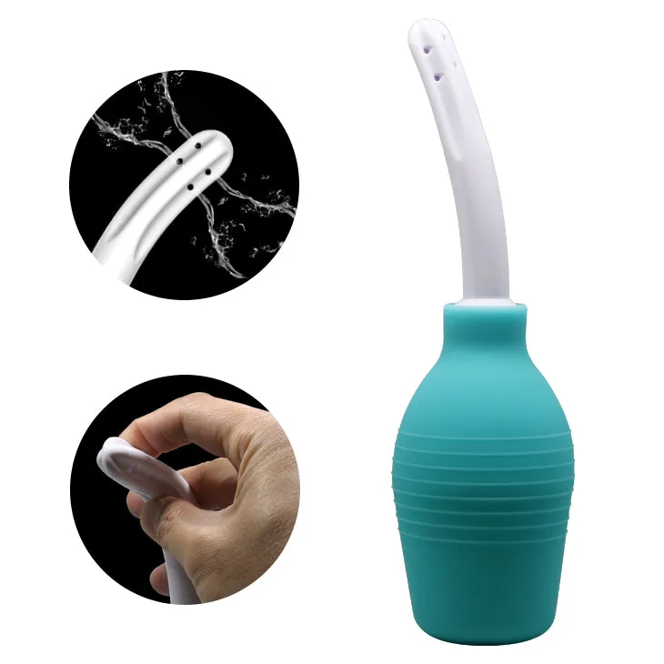 Mr Play Anal Douche Large 310ml Bulb Rectal Vaginal Cleaner Enema
