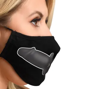 Ms Mouth Full Dildo Face Mask