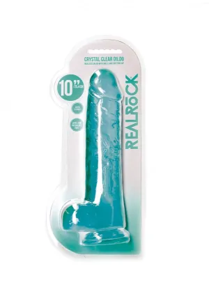Realistic Dildo With Balls 10 / 25.4 cm