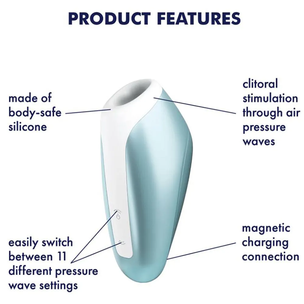 Satisfyer Love Breeze Clitoral Stimulator Vibrator Air Pulse Clit Sucker USB