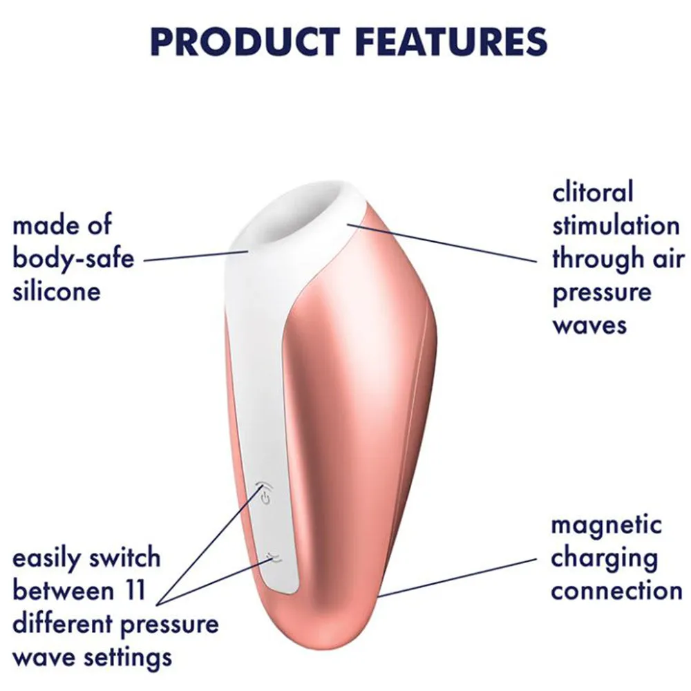 Satisfyer Love Breeze Clitoral Stimulator Vibrator Air Pulse Clit Sucker USB