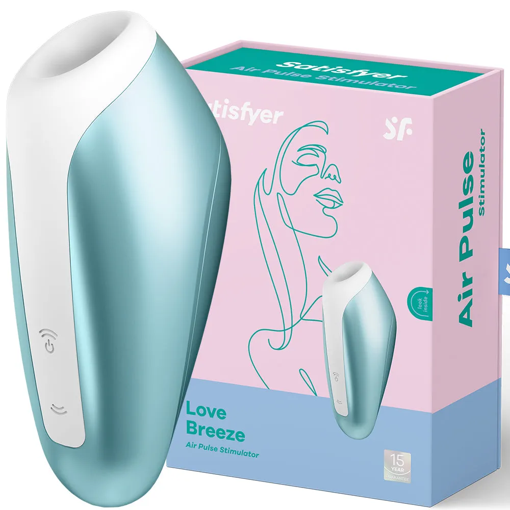 Satisfyer Love Breeze Clitoral Stimulator Vibrator Air Pulse Clit Sucker USB