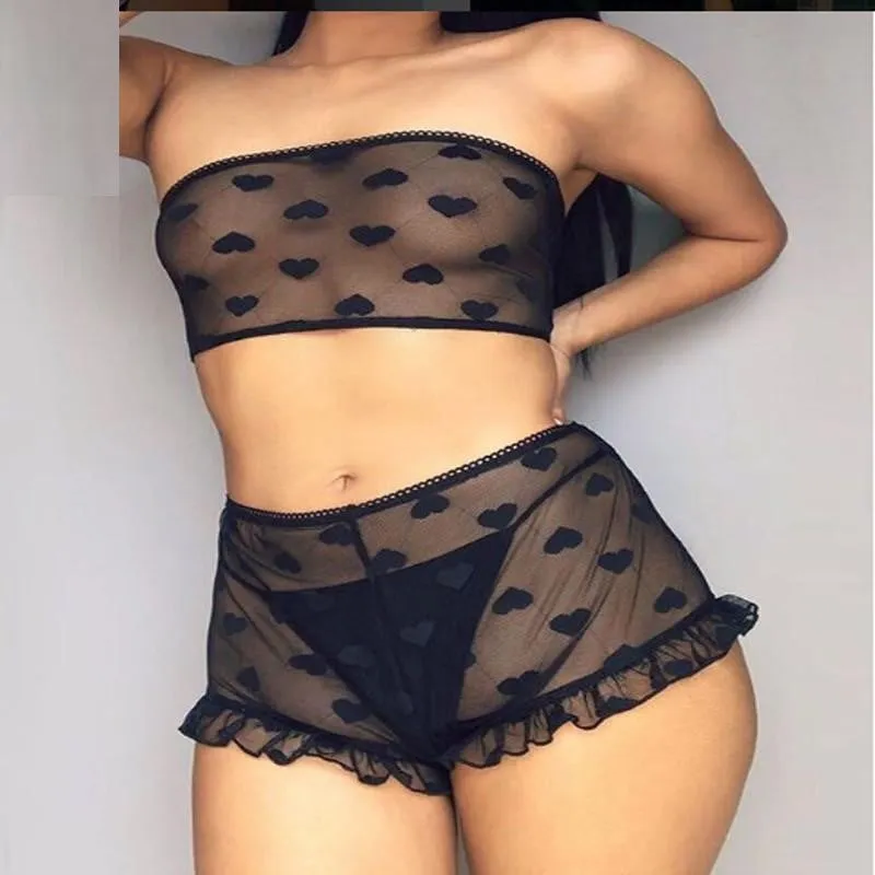 See-through Love Lingerie