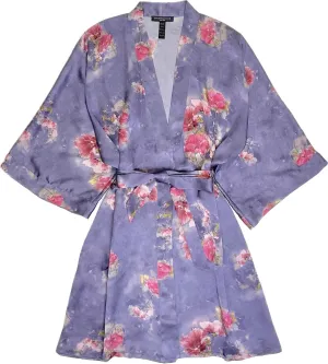 Short Kimono Cosmic Poppies