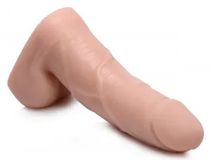 Strap U Large Bulge Packer Dildo - Light