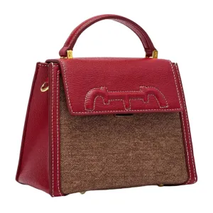 Women Flip Small Square Handbag