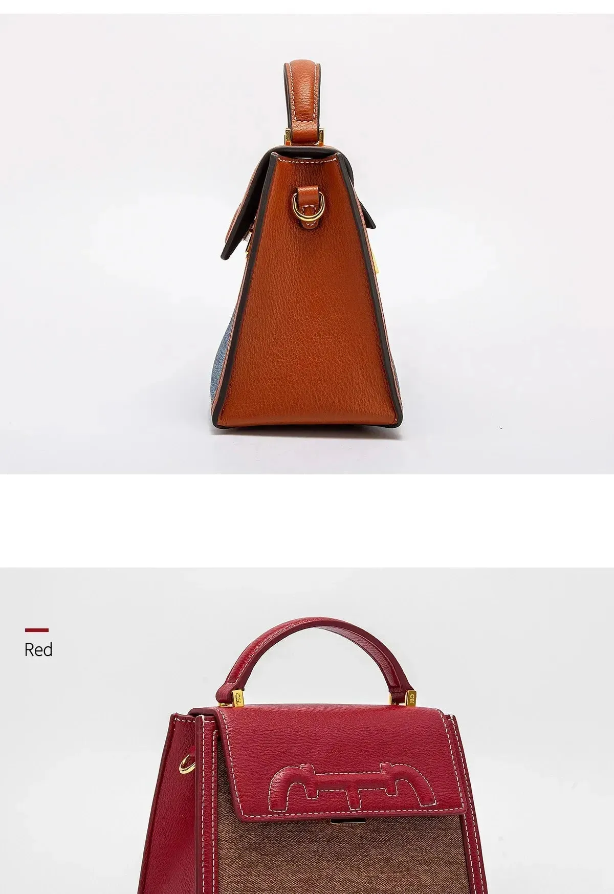 Women Flip Small Square Handbag