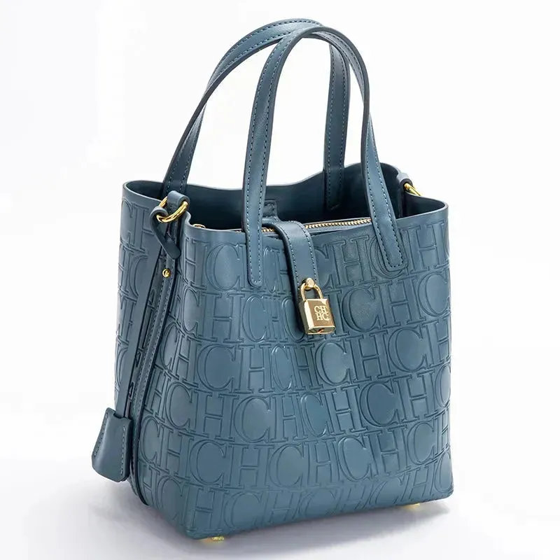Women Handbag Embossed Tote Bag