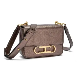Women Saddle Flip Crossbody Bag